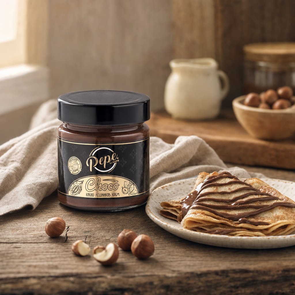 Choco – КАКАО ЛЕШНИКОВ КРЕМ С ПАРЧЕНЦА ЛЕШНИК