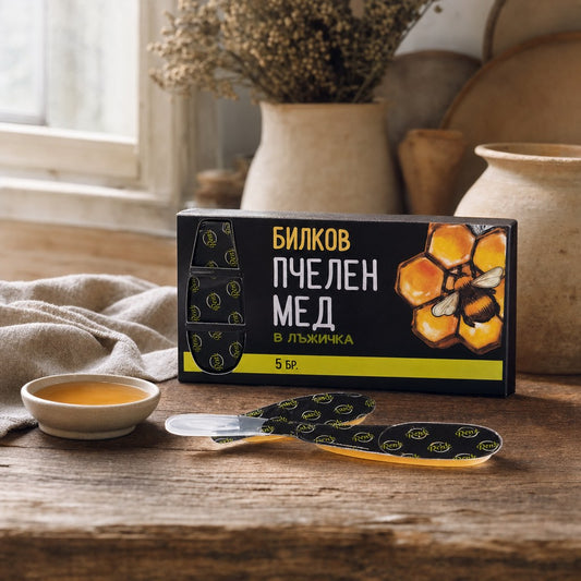 Билков мед лъжичка - 5бр. в опаковка