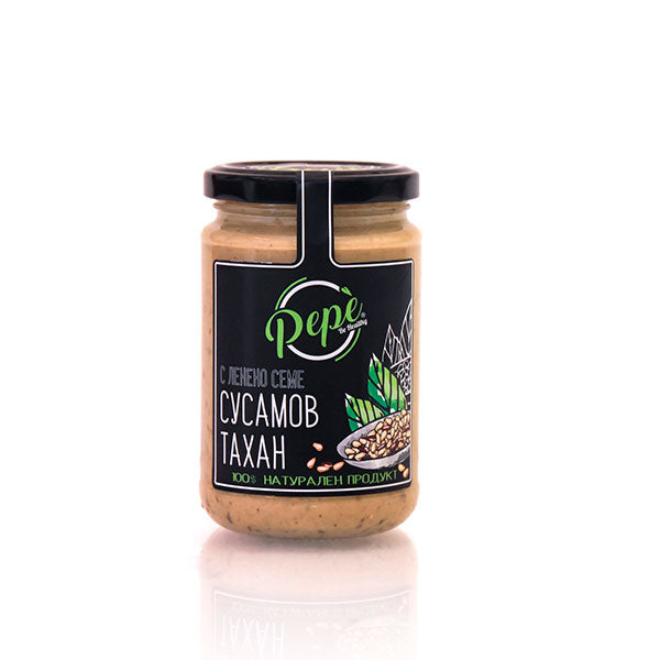 Сусамов тахан с ленено семе - 300 гр.